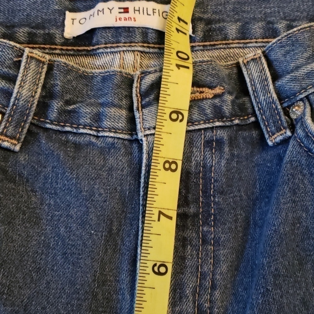 TOMMY Hilfiger High Waist 10" New Vtg 2002 6 EUC - Picture 8 of 8